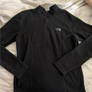 The North Face Black Quarter-Zip Pullover